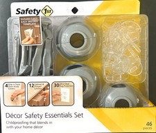 NEW Safety 1st Safety Essentials Set Childproof Plug Protectors More 46 Pcs.