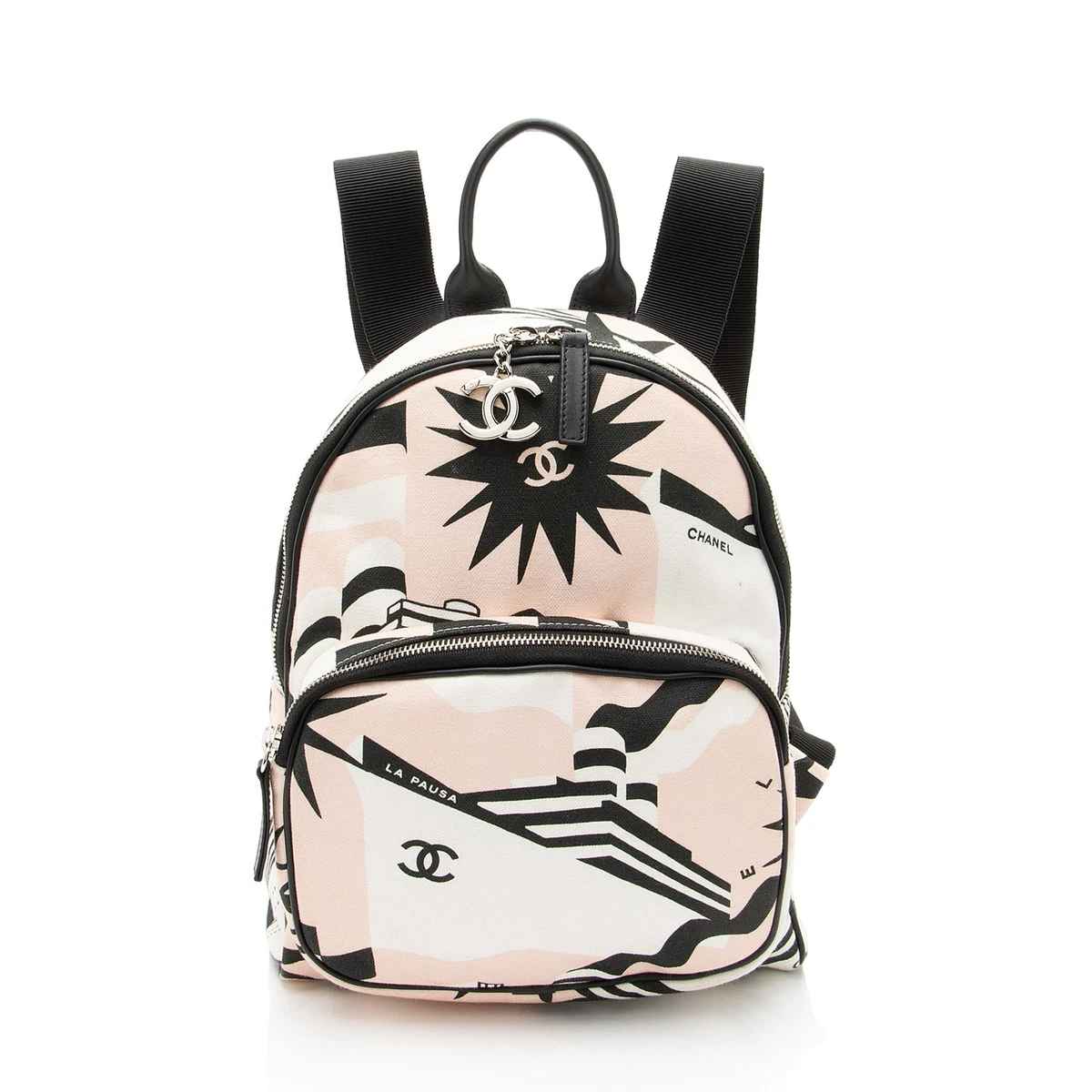 CHANEL Canvas Backpack Style Handbags for Women for sale | eBay