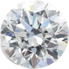 GIA Certified VS1/F Round Brilliant Cut Diamond w/ Report 0.58CT 2239.66 per carat