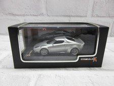 Mini car 1/43 Premium X Lancia Stratos 2010 Silver model car