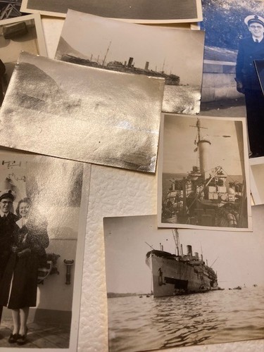Lot British Royal Navy H.M.S Euryalus Navy War Ship Photographs plus others++++ - Picture 10 of 12