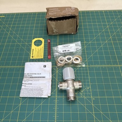 Resideo Braukmann AM-1 Thermostatic Mixing Valve Brass 3/4''   AM101-UP-1LF