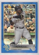 2022 Topps Chrome Logofractor Edition Blue Refractor /150 Rodolfo Castro #43 3h1