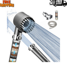 Drivse iondrops Filtered Shower Head with Handheld,High Pressure Showerhead w...