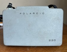 Vintage Grey Polaroid Automatic 230 Instant Photo Folding Land Camera 1967 USA