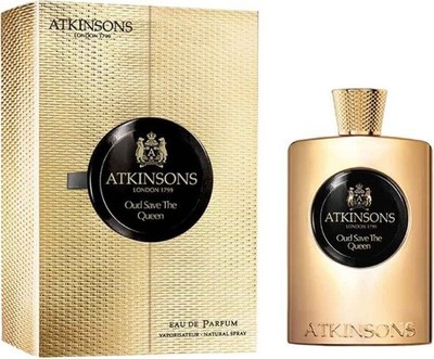 Atkinsons Oud Save The Queen Eau de Parfum 100ml Unisex Luxury Scent 