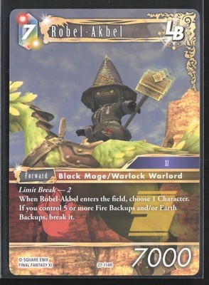 27-114R Robel-Akbel LB - Final Fantasy TCG Journey of Discovery - Normal NM