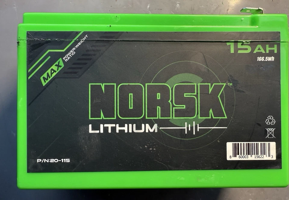 Batería Ligera de Litio LiFePO4 12V 15Ah - 3000 Ciclos para Ultimate Relia... Foto 2 de 4