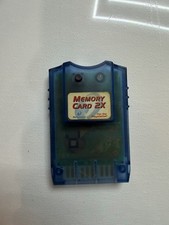 Sony PlayStation 1 Performance Memory Card 2x Blue W4500