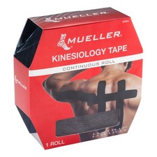Mueller Continuous Roll Kinesiology Tape: 2 in. x 98 ft. Black 