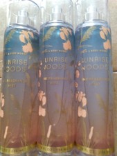 3 Sunrise Woods Body Mist Spray. Bath Body Works. Rare
