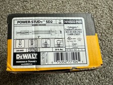 Dewalt 7416SD2-PWR 3/8" x 5" SD2 Seismic Wedge Anchors, 50 Pack NEW