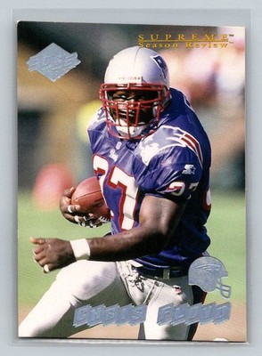 1998 Collector's Edge Supreme Season Review #109A Chris Floyd Patriots