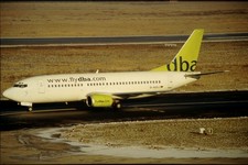 Dia D-ADIJ Boeing 737-3M8 dba Flugzeug 35mm ungerahmt O98-5-1