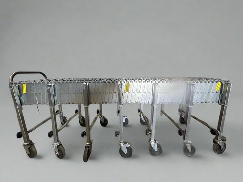 FMH 22 1/4" W x 295 3/4"L INDUSTRIAL FLEXIBLE SKATE WHEEL CONVEYOR W/2" WHEELS