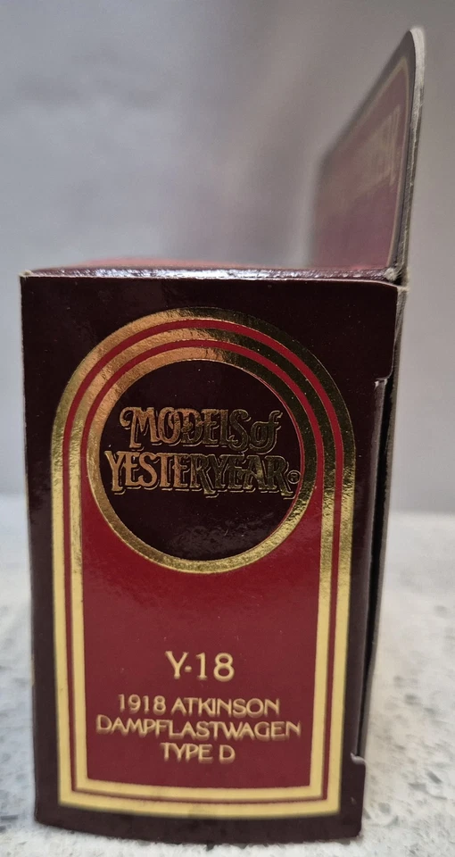 Matchbox Yesteryear Y-18 1918 D Type Steam Lorry LIMITED EDITION - Image 3 of 4