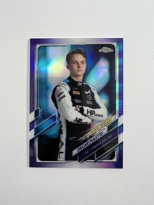 2021 Topps Chrome F1 Oscar Piastri Purple Refractor /399 #59 rookie rc 