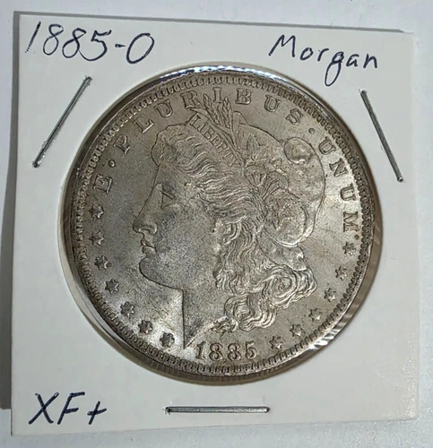 1885-O Morgan Silver Dollar $1 New Orleans XF+ Details 90% Silver