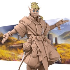 High Elf Adventurer Traveler Psychic - Bite the Bullet - Dungeons and Dragons