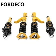 4PC STREET ADJUSTABLE COILOVERS FOR HONDA CIVIC EM 01-05 ACURA INTEGRA RSX 02-06