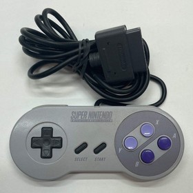Super Nintendo Entertainment System SNES Video Game Console SNS-001 Gray