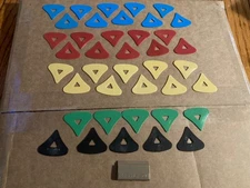 McPherson Guitar Pick lot (40) new old stock 1980's ship free tomorrow