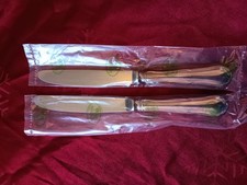 2x Messer versilbert 90 Chippendale – Wilkens / BSF – NEU OVP