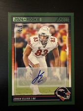 2024 Score - Rookies Jonah Elliss #371 Signatures (AU, RC) Denver Broncos
