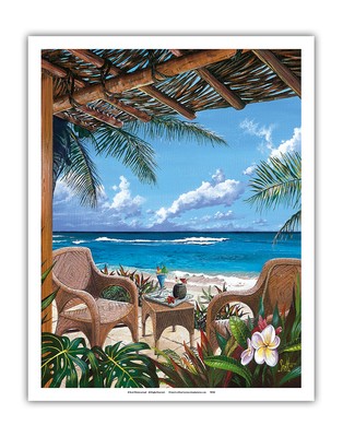 Paradise Porch - Hawaiian Ocean View by Scott Westmoreland
