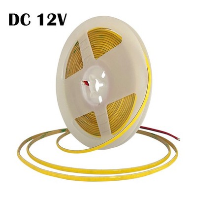 COB LED Stripe Streifen 480LED Bandlicht Lichter Weiß DIY Beleuchtung 5V 12V 24V