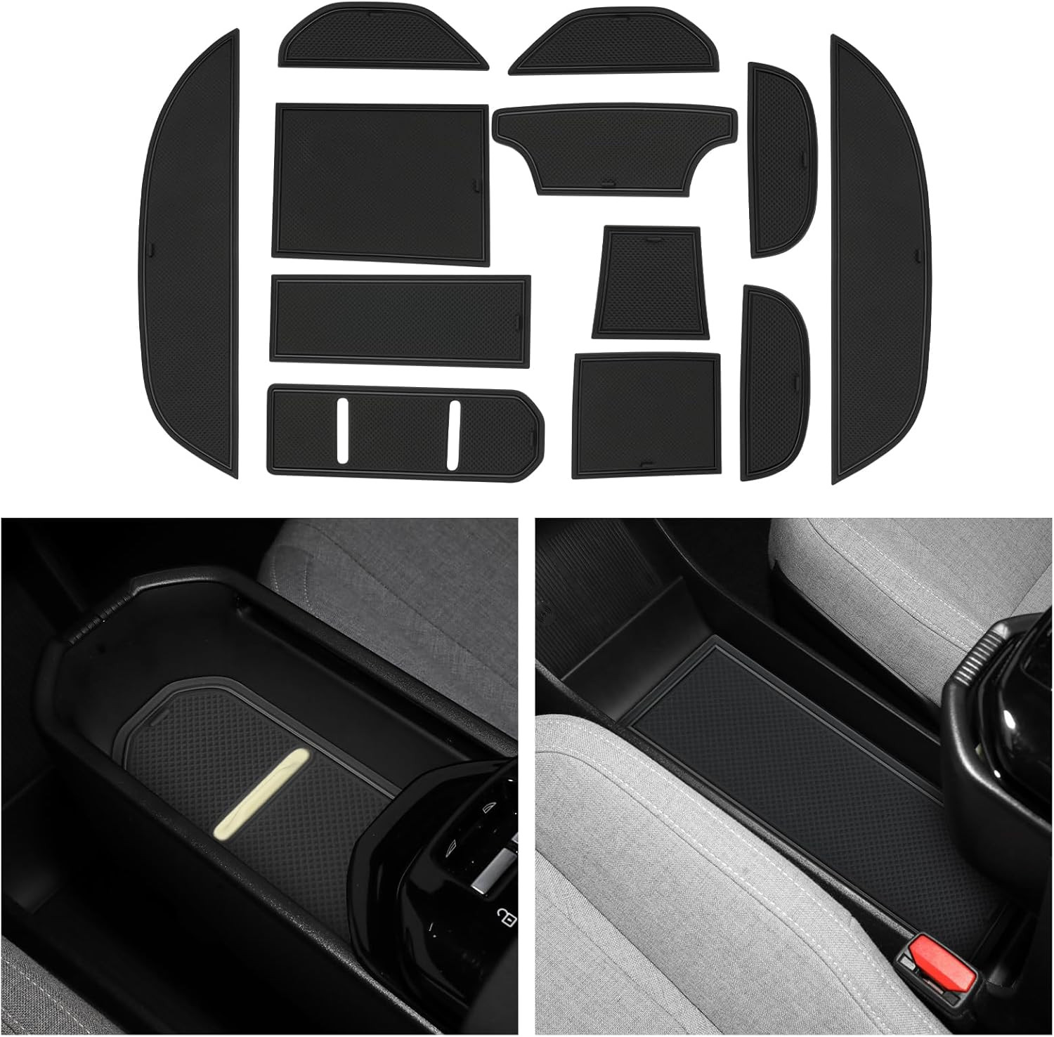 Tappetini Console Centrale Volvo EX30 2024 2025 | Gomma Premium Antiscivolo