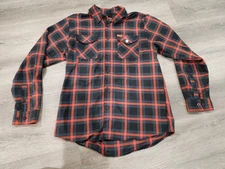 NWOT DIXXON Co "THE PAN" Flannel Long Sleeve Button Up Shirt Men’s Large