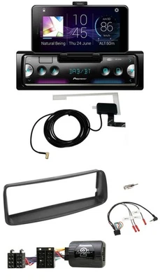 Pioneer DAB Bluetooth Lenkrad USB Autoradio für Peugeot 206 CC 2003-2008 - Bild 1 von 4
