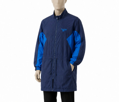  ️ Reebok Vintage Longline Windbreaker M | Rare 90s/Y2K Regenjacke