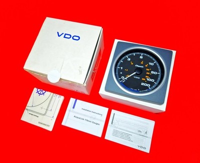 Neu Original VDO Tiefenmesser 0-200m AcquaLink Ø110mm A2C59501903 / A2C95651900