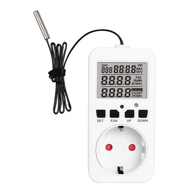 Digital Thermostat Plug Socket Reptile Temperature Controller Outlet Plug 230V