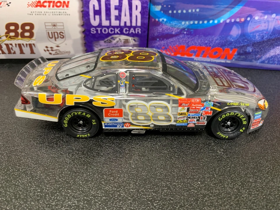 ACTION DALE JARRETT #88 UPS 2001 TAURUS ПРОЗРАЧНЫЙ ЗАПАС АВТОМОБИЛЯ 1:24 - Изображение 4 из 4
