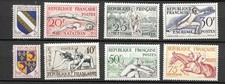 Timbres France 1953 Jeux olympiques d'Helsinski Yvert N°958-965 neufs** MNH
