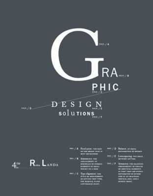 #ad Graphic Design Solutions Paperback Robin Landa $51.32