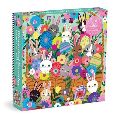 Blooming Bunnies 500 Piece Foil Family Puzzle - 9780735387621