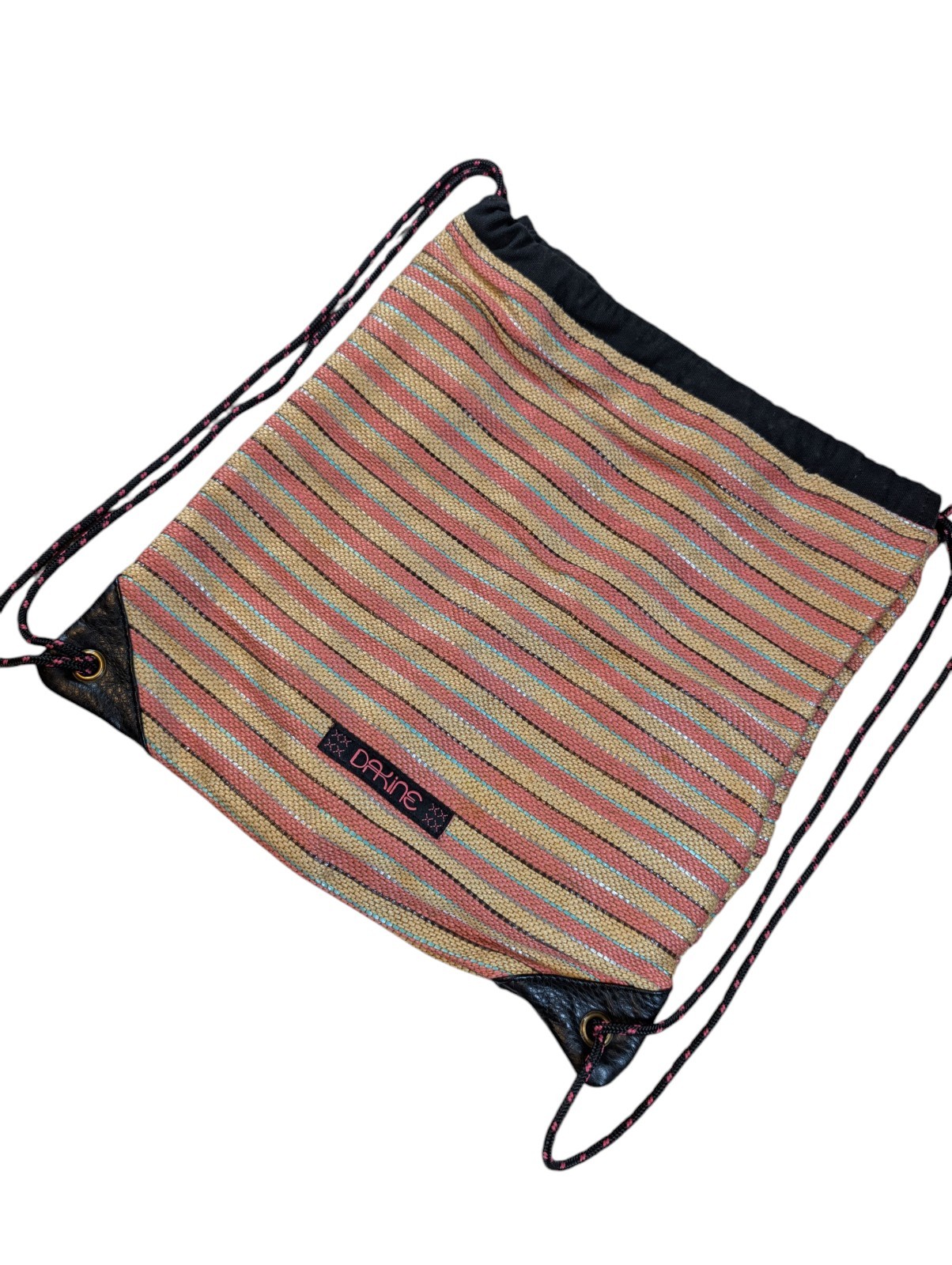 Dakine Drawstring Backpack Multicolor Dakine Cott… - image 1