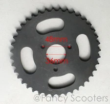 40 Teeth ATV Rear Sprocket AL for 428H Chain, Bolt Pattern 3