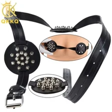 Clamps Spiked Breast Binder Bra Harness Chest Straps Leather Bed For Women Men
