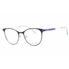 Kate Spade Women's Eyeglasses Palladium Blue Metal Cat Eye Frame LIDA/G 0DOH 00