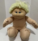 Cabbage Patch Doll Little Girl With Blonde Hair & Blue Eyes READ