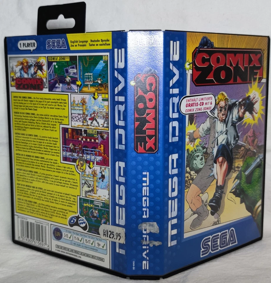 Comix Zone + Limited Edition CD - mit Handbuch Sega Mega Drive  - Bild 2 von 4