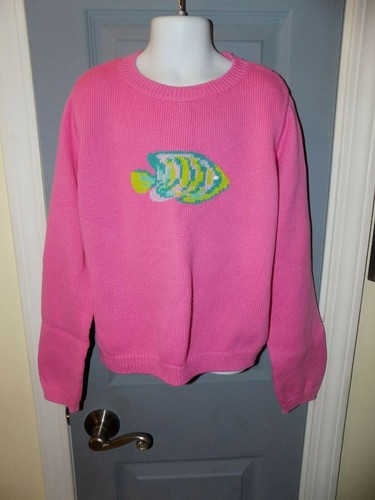 Lilly Pulitzer Fish Pink Pullover 