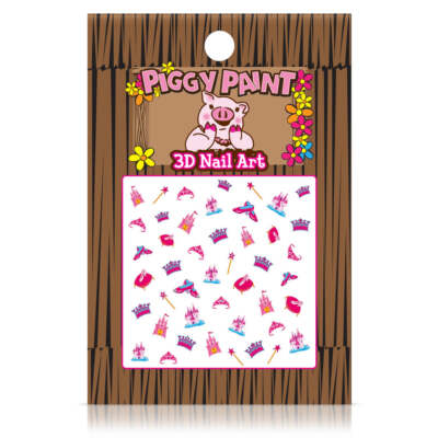 Piggy Paint Princess Nail Art Kid Friendly
