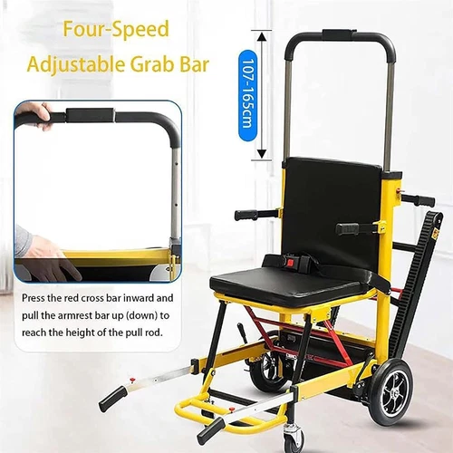 Elektrischer Rollstuhl Treppenrollstuhl Treppenmobilitätshilfe Treppensteiger - Bild 9 von 19