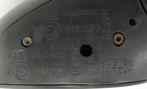 Peugeot 206 SW Hatch (04-09) Right Side Electric Door Mirror 96480961XT Met Blue - Picture 8 of 8